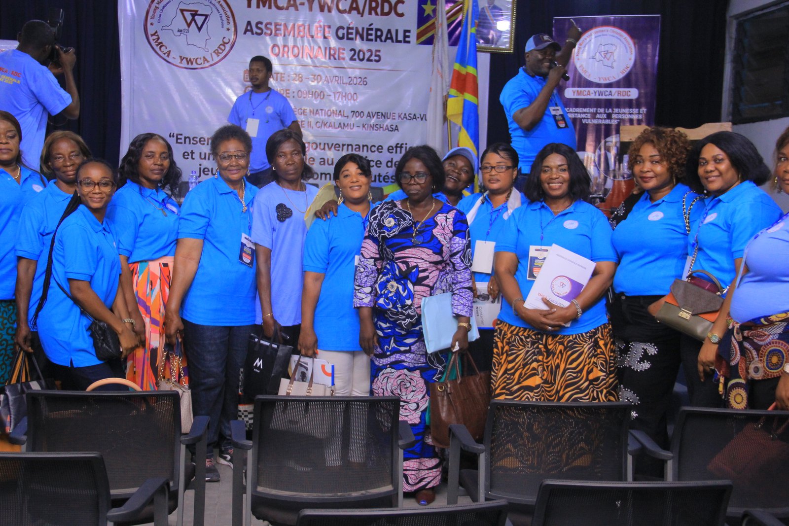 YMCA-YWCA/RDC : OUVERTURE OFFICIELLE DE L’AGO 2025 !